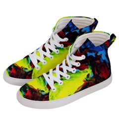 3 Men s Hi-top Skate Sneakers by bestdesignintheworld