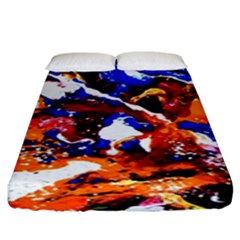 Smashed Butterfly Fitted Sheet (king Size) by bestdesignintheworld