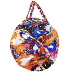 Smashed Butterfly Giant Round Zipper Tote by bestdesignintheworld