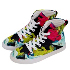 Buffalo Vision Men s Hi-top Skate Sneakers by bestdesignintheworld