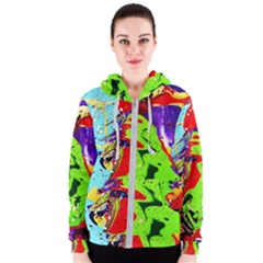 Untitled Island 1 Women s Zipper Hoodie by bestdesignintheworld