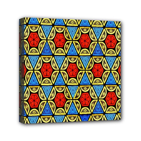  Artwork By Patrick-colorful-43 Mini Canvas 6  X 6  by ArtworkByPatrick