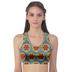  Artwork By Patrick-colorful-43 Sports Bra by ArtworkByPatrick