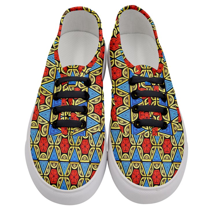  ARTWORK BY PATRICK-COLORFUL-43 Women s Classic Low Top Sneakers