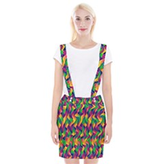 Artwork By Patrick-colorful-44 Braces Suspender Skirt by ArtworkByPatrick