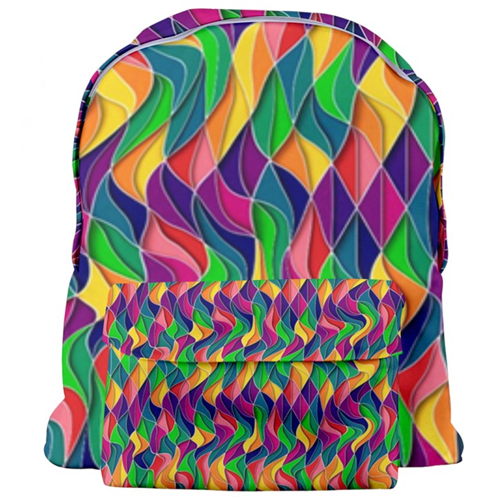 ARTWORK BY PATRICK-COLORFUL-44 Giant Full Print Backpack