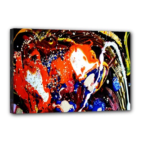 Smashed Butterfly 8 Canvas 18  X 12  by bestdesignintheworld