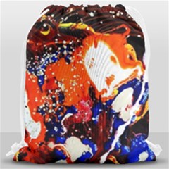 Smashed Butterfly 8 Drawstring Bag (large) by bestdesignintheworld