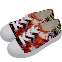 Smashed Butterfly 8 Kids  Low Top Canvas Sneakers by bestdesignintheworld