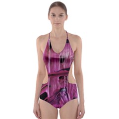 Foundation Of Grammer 3 Cut-out One Piece Swimsuit by bestdesignintheworld