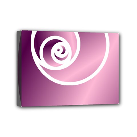 Rose  Mini Canvas 7  X 5  by Jylart