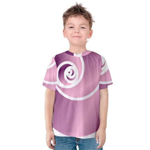 Rose  Kids  Cotton Tee by Jylart