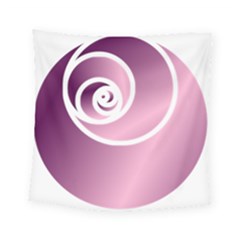 Rose  Square Tapestry (small) by Jylart