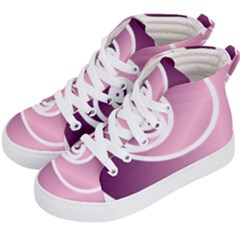 Rose  Kid s Hi-top Skate Sneakers by Jylart