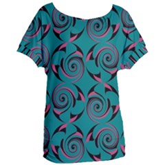 Spirals Women s Oversized Tee by Jylart