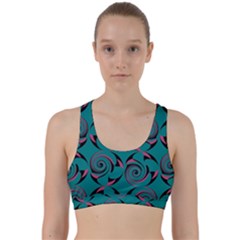 Spirals Back Weave Sports Bra by Jylart