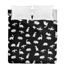 Dinosaurs Pattern Duvet Cover Double Side (full/ Double Size) by Valentinaart