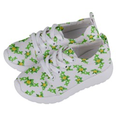 Airy Floral Pattern Kids  Lightweight Sports Shoes by dflcprints