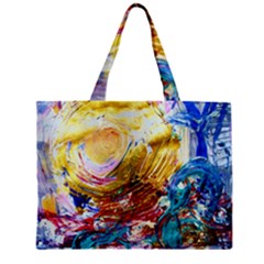 June Gloom 10 Zipper Mini Tote Bag by bestdesignintheworld