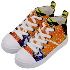 Smashed Butterfly 6 Kid s Mid-top Canvas Sneakers by bestdesignintheworld