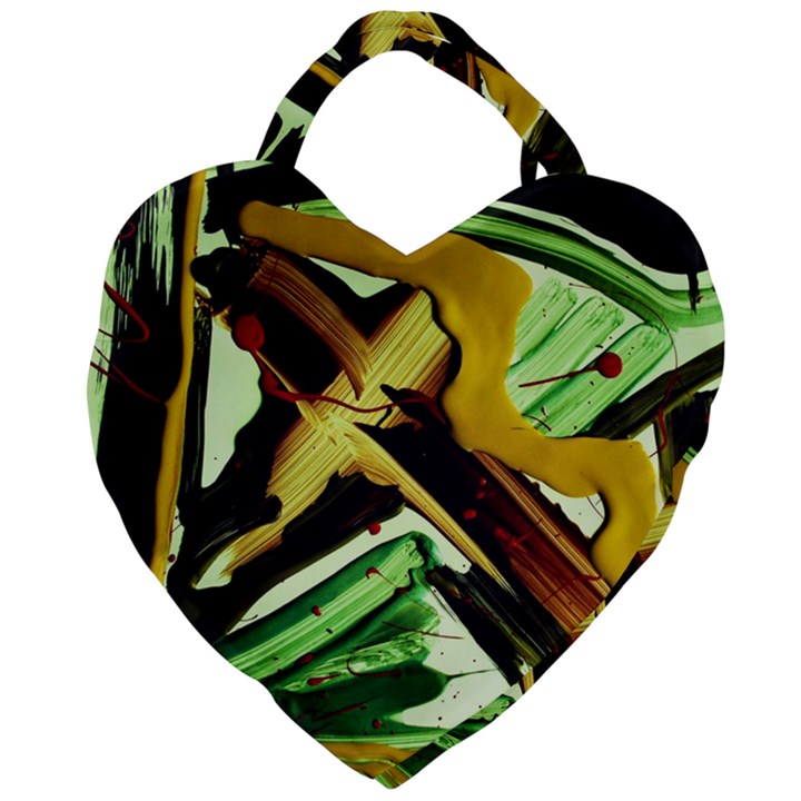 Grave Yard 4 Giant Heart Shaped Tote