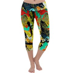 Fragrance Of Kenia 6 Capri Yoga Leggings by bestdesignintheworld