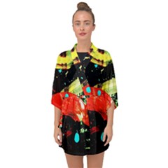 Enigma 2 Half Sleeve Chiffon Kimono