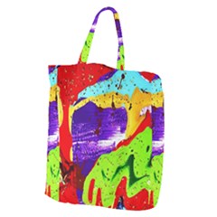 Untitled Island 2 Giant Grocery Zipper Tote by bestdesignintheworld