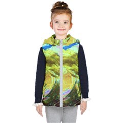 June Gloom 9 Kid s Hooded Puffer Vest by bestdesignintheworld