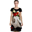 Animal skull with a wreath of wild flower Cap Sleeve Nightdress View1