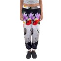 Animal Skull With A Wreath Of Wild Flower Women s Jogger Sweatpants View1