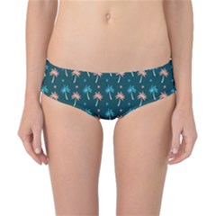 Summer Palms Pattern Classic Bikini Bottoms by TastefulDesigns