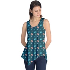 Summer Palms Pattern Sleeveless Tunic by TastefulDesigns