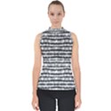 Abstract Wavy Black And White Pattern Shell Top View1