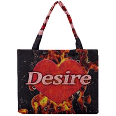 Desire Concept Background Illustration Mini Tote Bag by dflcprints