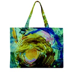 June Gloom 9 Zipper Mini Tote Bag by bestdesignintheworld