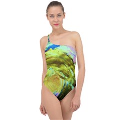 June Gloom 9 Classic One Shoulder Swimsuit