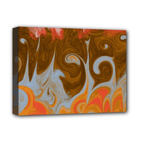 Fire And Water Deluxe Canvas 16  X 12   by digitaldivadesigns