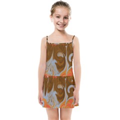 Fire And Water Kids Summer Sun Dress by digitaldivadesigns