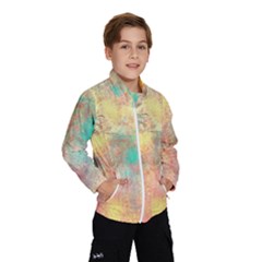 Pink Pastel Abstract Windbreaker (kids) by digitaldivadesigns