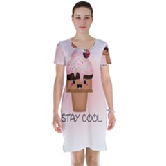 Stay Cool Short Sleeve Nightdress by ZephyyrDesigns