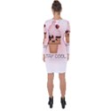 Stay Cool Asymmetric Cut-Out Shift Dress View2