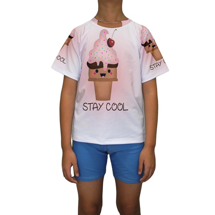 Stay Cool Kids  Short Sleeve Swimwear