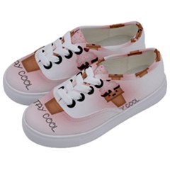 Stay Cool Kids  Classic Low Top Sneakers by ZephyyrDesigns