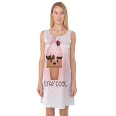 Stay Cool Sleeveless Satin Nightdress by ZephyyrDesigns