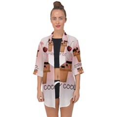 Stay Cool Open Front Chiffon Kimono by ZephyyrDesigns