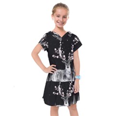 Deer Kids  Drop Waist Dress