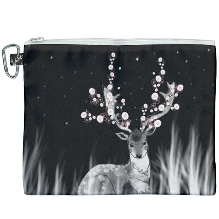 Deer Canvas Cosmetic Bag (XXXL)