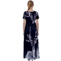 Deer High Waist Short Sleeve Maxi Dress View2