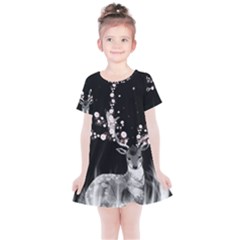 Deer Kids  Simple Cotton Dress